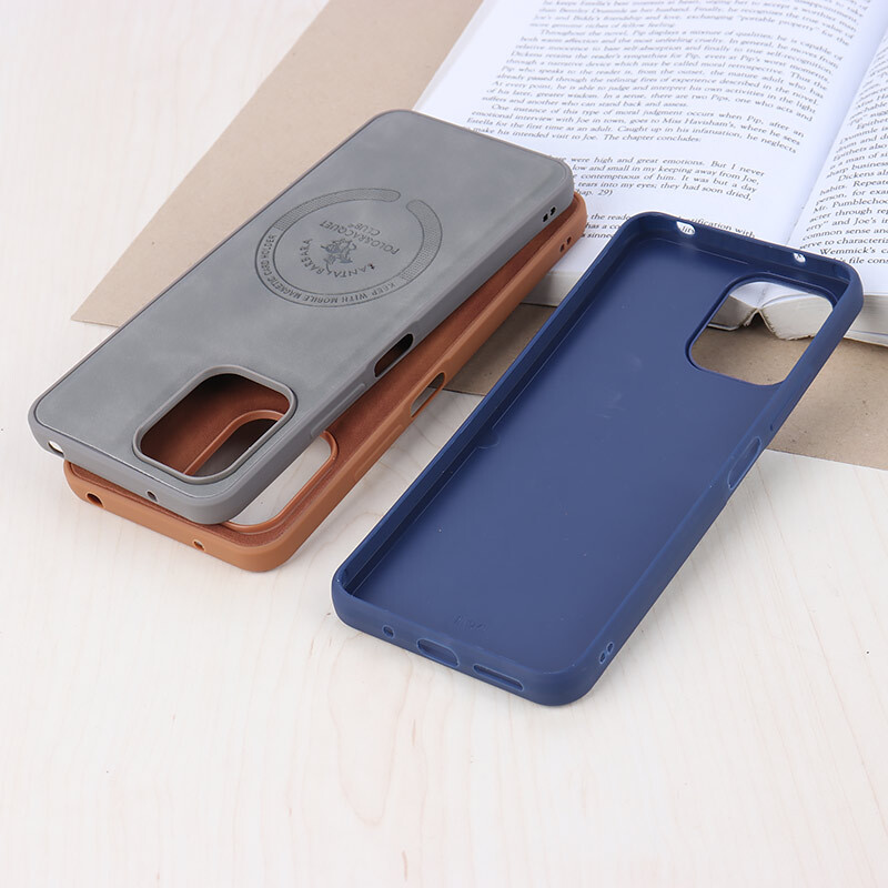 قاب چرمی Polo & Racquet Club شیائومی Redmi 12 طرح مگ سیف