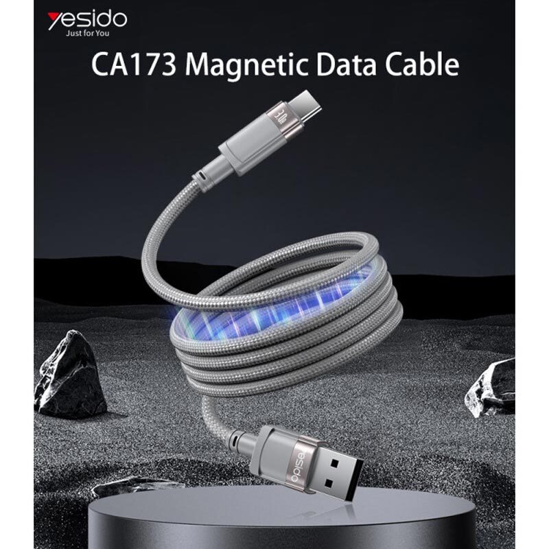 کابل تایپ سی فست شارژ Yesido CA173 3A 1m