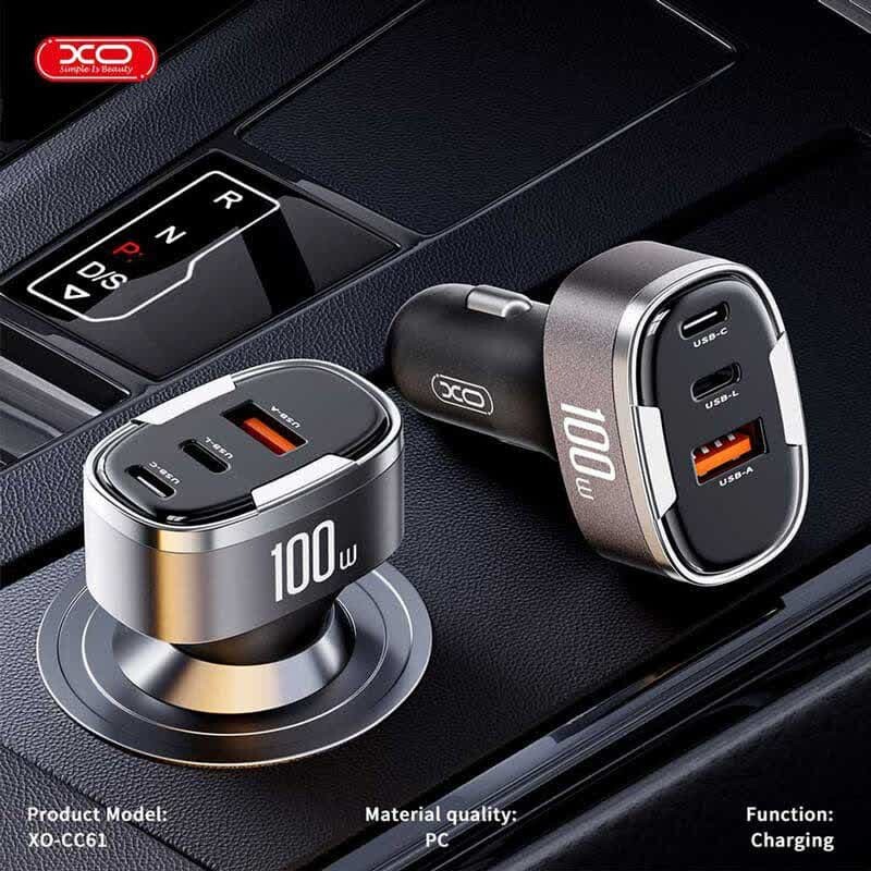 شارژر فندکی فست شارژ Xo XO-CC61 3A 45W
