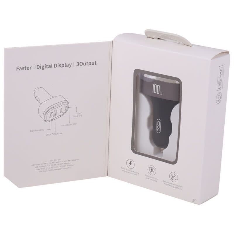 شارژر فندکی فست شارژ Xo XO-CC61 QC PD 3A 45W