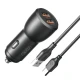 شارژر فندکی فست شارژ XO XO-CC55 3A 18W + کابل تایپ سی