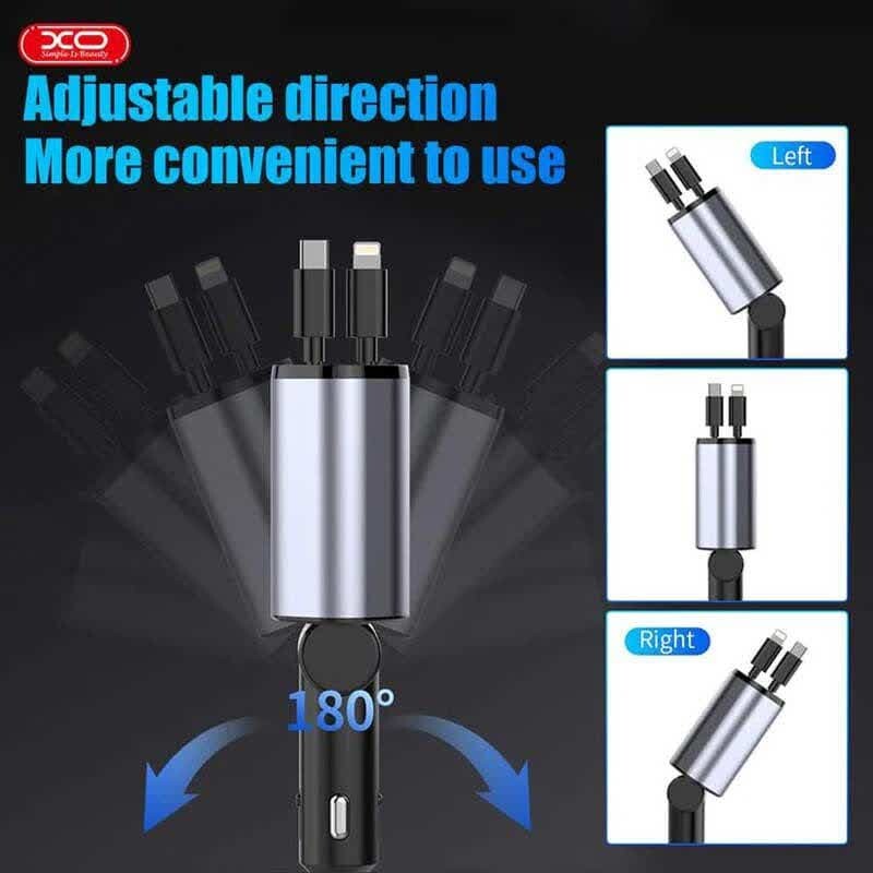 شارژر فندکی فست شارژ XO XO-CC62 6.5A 65W