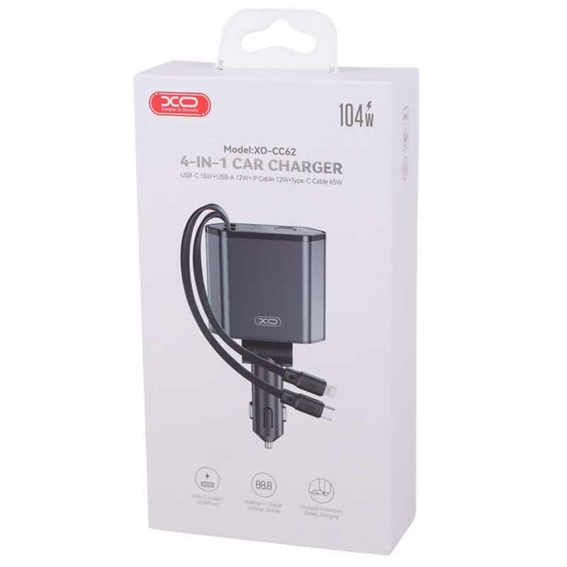 شارژر فندکی فست شارژ XO XO-CC62 6.5A 65W