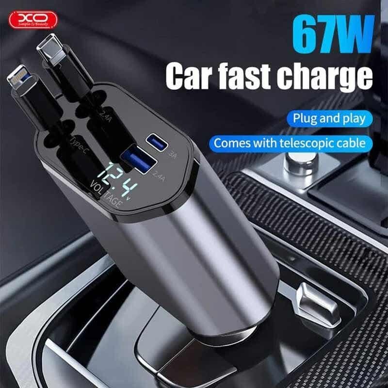 شارژر فندکی فست شارژ XO XO-CC62 6.5A 65W