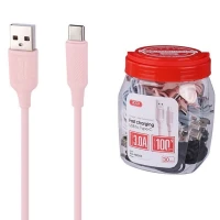 کابل تایپ سی فست شارژ XO XO-NB265 3A 1m بسته 30 عددی