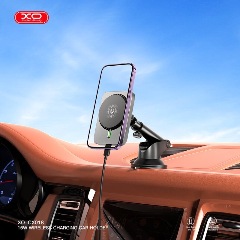 هولدر و شارژر وایرلس 15 وات ایکس او CX018