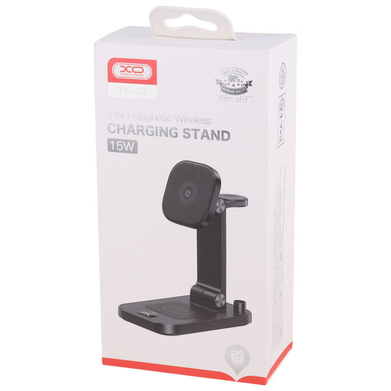 شارژر بی سیم فست شارژ و استند رومیزی XO TK-23 15W