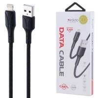 کابل آیفونی فست شارژ Yesido CA97L 2.4A 1.2m