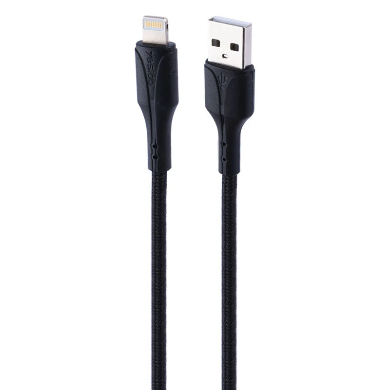 کابل آیفونی فست شارژ Yesido CA97L 2.4A 1.2m