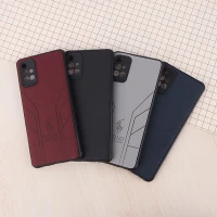 قاب چرمی Polo Ralph Laren سامسونگ Galaxy A71 طرح دار محافظ لنزدار