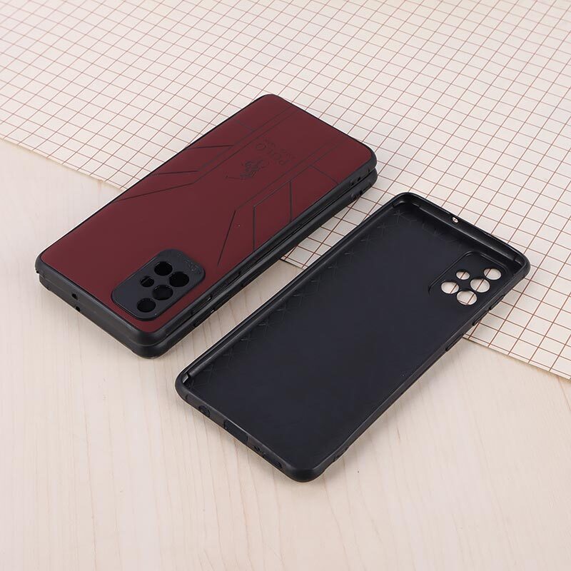 قاب چرمی Polo Ralph Laren سامسونگ Galaxy A71 طرح دار محافظ لنزدار