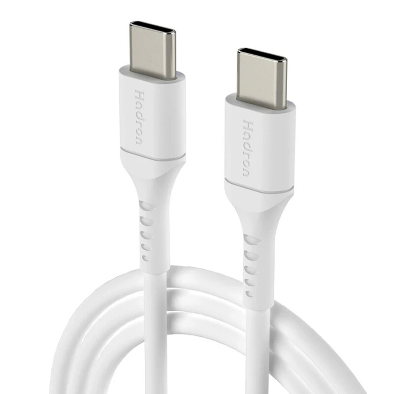 کابل تبدیل فست شارژ Hadron HTC-C-C01L Type-C to Type-C 3A PD QC 2m