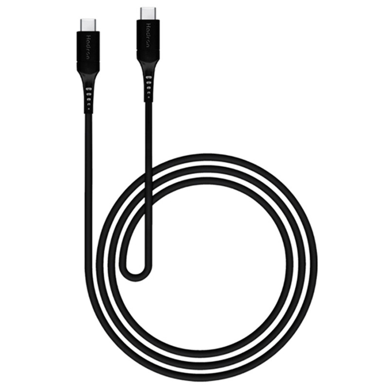 کابل تبدیل فست شارژ Hadron HTC-C-C01L Type-C to Type-C 3A PD QC 2m