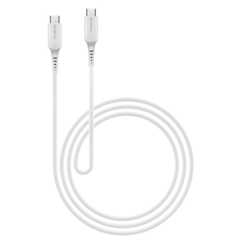 کابل تبدیل فست شارژ Hadron HTC-C-C01L Type-C to Type-C 3A PD QC 2m