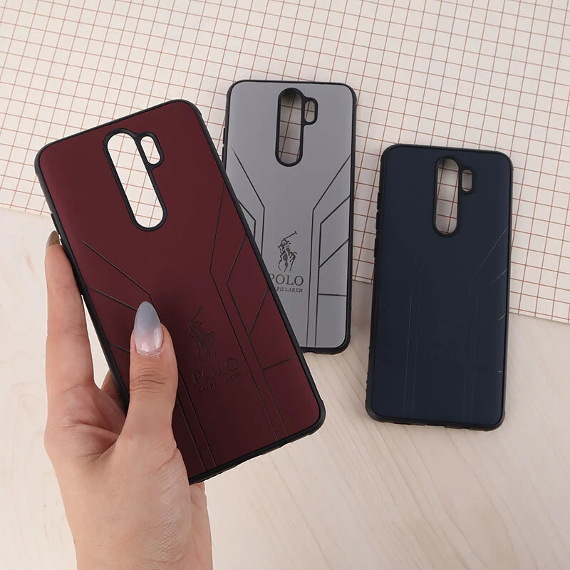 قاب چرمی Polo Ralph Laren شیائومی Redmi Note 8 Pro طرح دار
