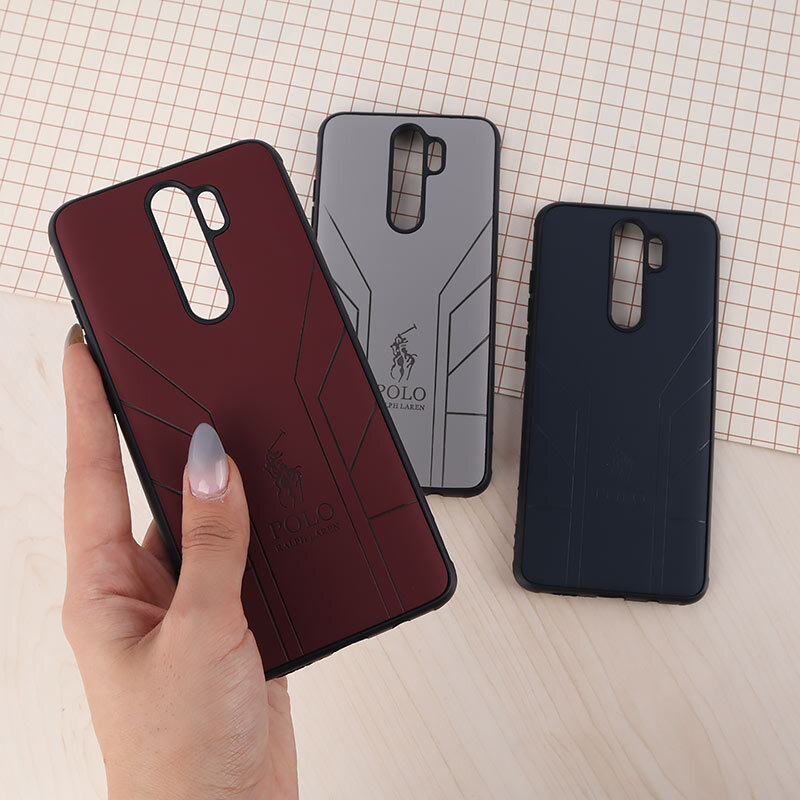 قاب چرمی Polo Ralph Laren شیائومی Redmi Note 8 Pro طرح دار