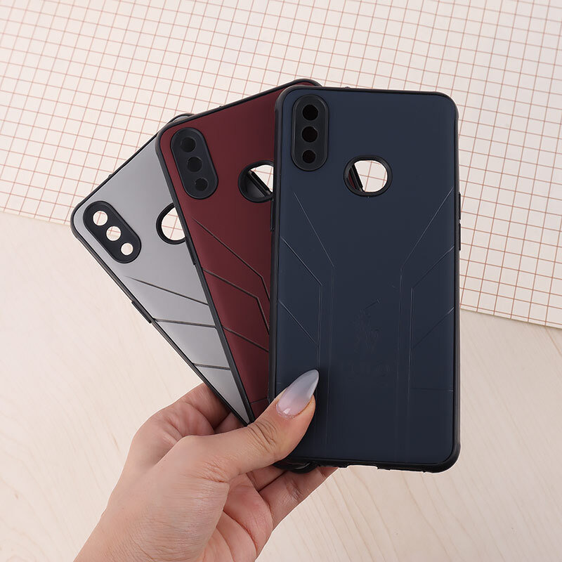 قاب چرمی Polo Ralph Laren سامسونگ Galaxy A10s طرح دار محافظ لنزدار