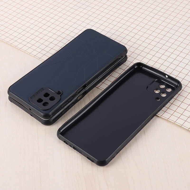 قاب چرمی Polo Ralph Laren سامسونگ Galaxy A12 / M12 طرح دار محافظ لنزدار