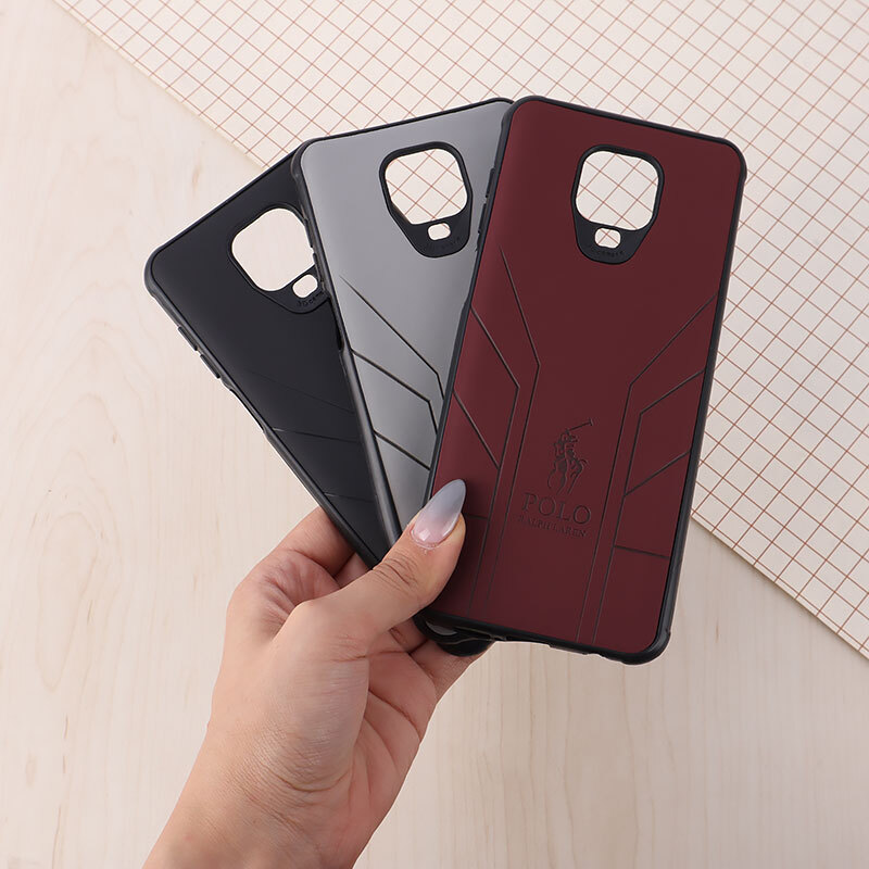 قاب چرمی Polo Ralph Laren شیائومی Redmi Note 9S / Note 9 Pro / Note 10 Lite طرح دار