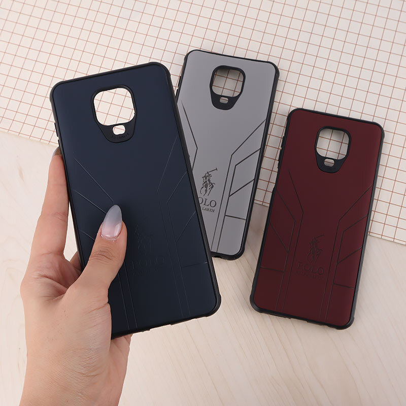 قاب چرمی Polo Ralph Laren شیائومی Redmi Note 9S / Note 9 Pro / Note 10 Lite طرح دار