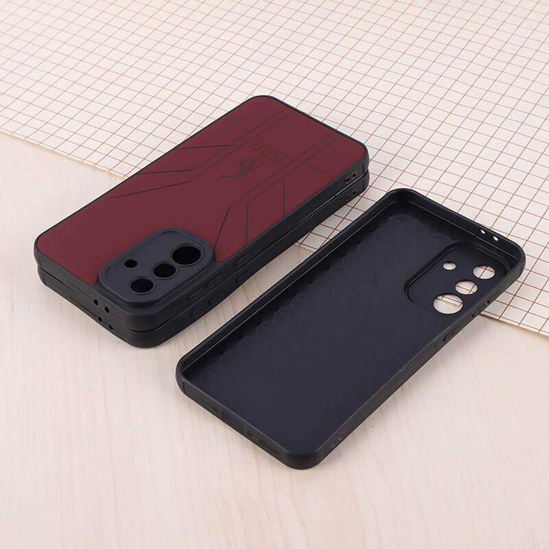قاب چرمی Polo Ralph Laren سامسونگ Galaxy A36 طرح دار محافظ لنزدار