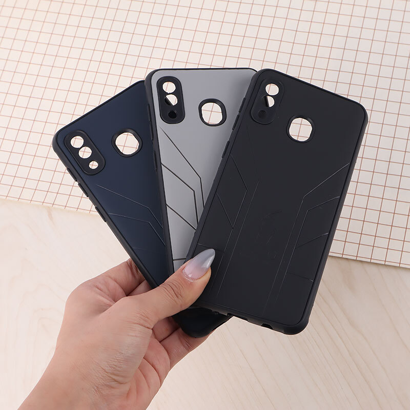 قاب چرمی Polo Ralph Laren سامسونگ Galaxy A20 / A30 طرح دار محافظ لنزدار