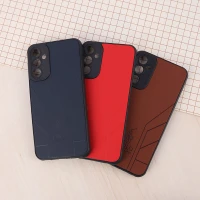 قاب چرمی Polo Ralph Laren سامسونگ Galaxy A25 طرح دار محافظ لنزدار