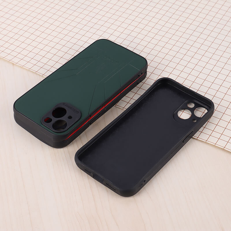 قاب چرمی Polo Ralph Laren آیفون iPhone 13 طرح دار محافظ لنزدار