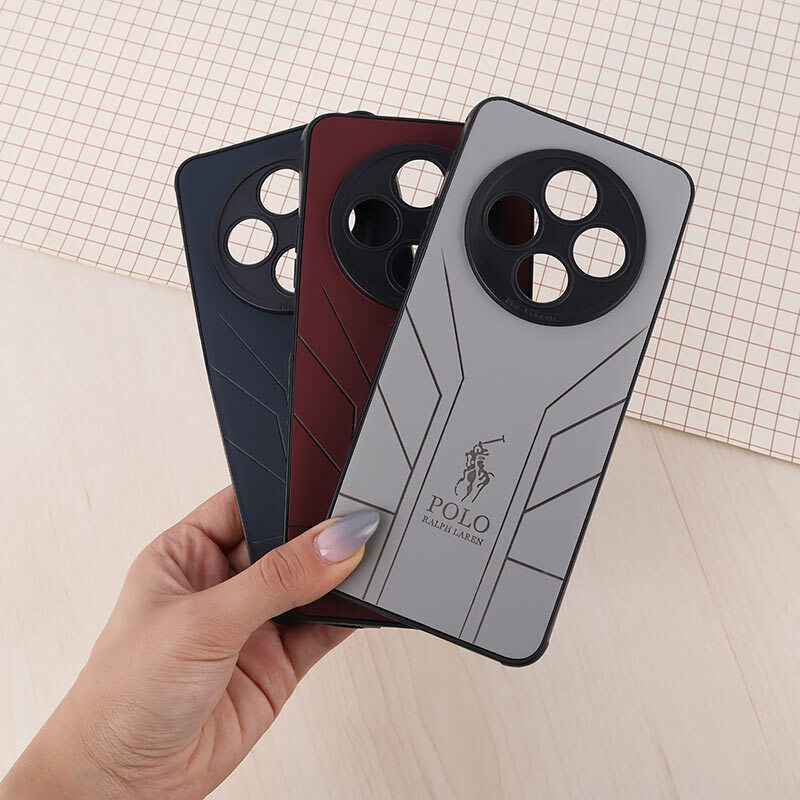 قاب چرمی Polo Ralph Laren شیائومی Redmi A4 طرح دار محافظ لنزدار