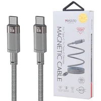 کابل تبدیل فست شارژ Yesido CA172C Type-C to Type-C 60W 1m