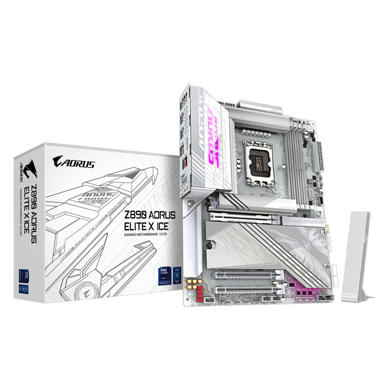 مادربرد گیگابایت Z890 AORUS ELITE X ICE DDR5