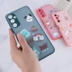 قاب شاینی سامسونگ Galaxy A05s عروسک برجسته محافظ لنزدار