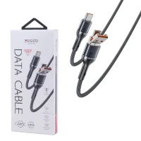 کابل تبدیل فست شارژ Yesido CA165C 60W 1.2m