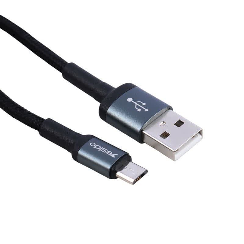 کابل میکرو یو اس بی فست شارژ Yesido CA75 2.4A 2m