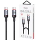 کابل تبدیل فست شارژ Yesido CA181 Type-C To Type-C PD 3A 60W 1.2m