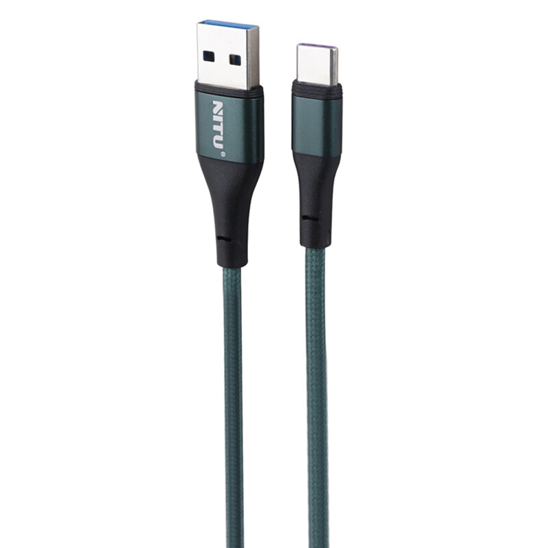 کابل کوتاه تایپ سی فست شارژ Nitu NC33 5A 30cm