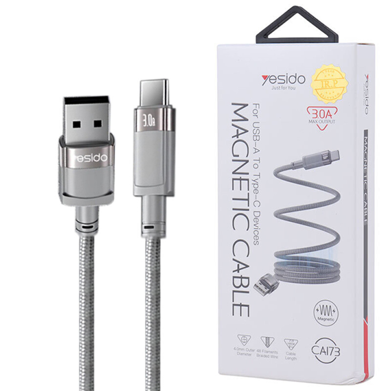 کابل تایپ سی فست شارژ Yesido CA173 3A 1m