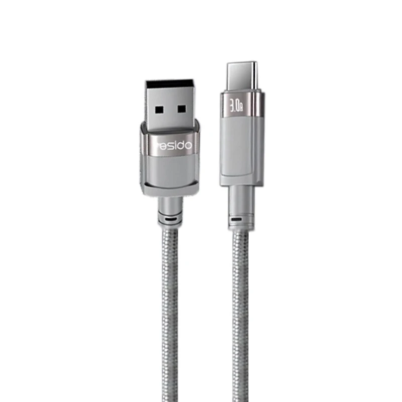 کابل تایپ سی فست شارژ Yesido CA173 3A 1m