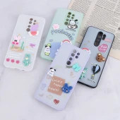 قاب شاینی شیائومی Redmi Note 8 Pro عروسک برجسته محافظ لنزدار