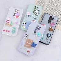 قاب شاینی شیائومی Redmi Note 8 Pro عروسک برجسته محافظ لنزدار