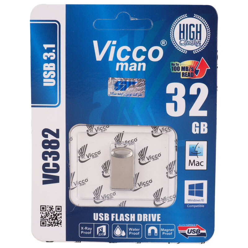 فلش 32 گیگ ویکومن Vicco Man VC382 USB3.1