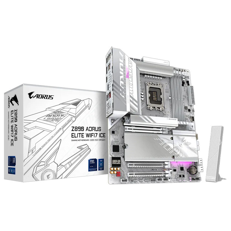 مادربرد گیگابایت Z890 AORUS ELITE WIFI7 ICE DDR5