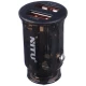 شارژر فندکی فست شارژ Nitu NDC30 QC PD 3A 36W