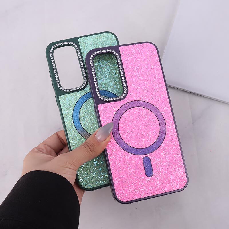 قاب اکلیلی سامسونگ Galaxy A35 نگین دار طرح مگ سیف