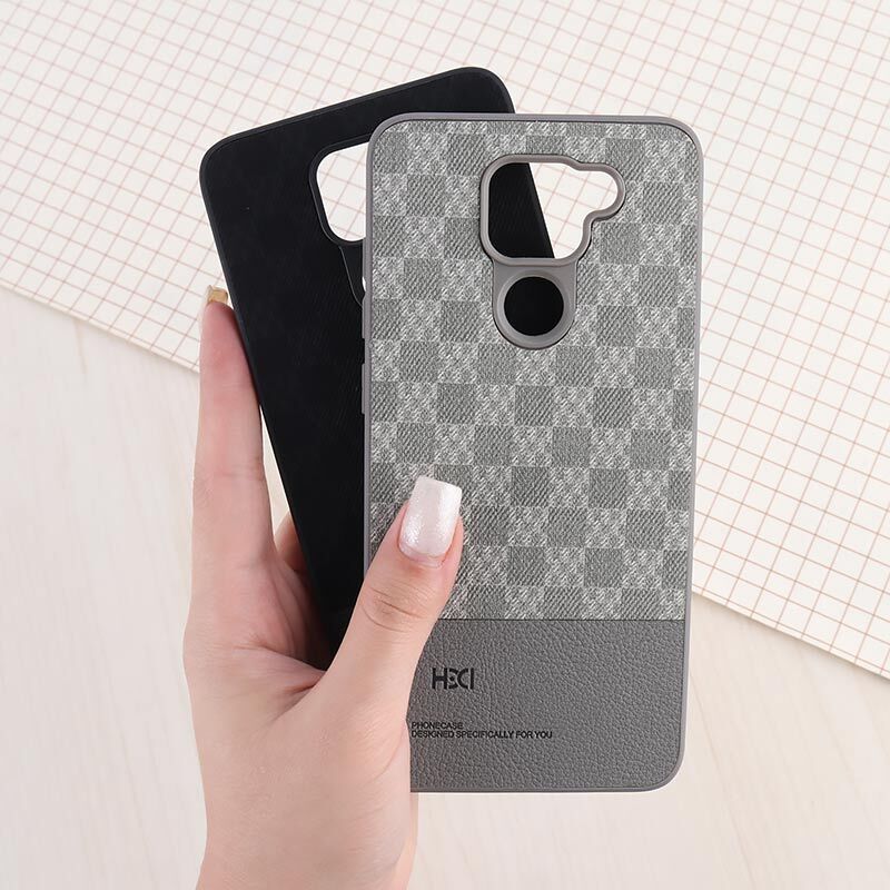 قاب چرمی HDCI شیائومی Redmi Note 9 / Redmi 10x 4G دو تکه طرح دار