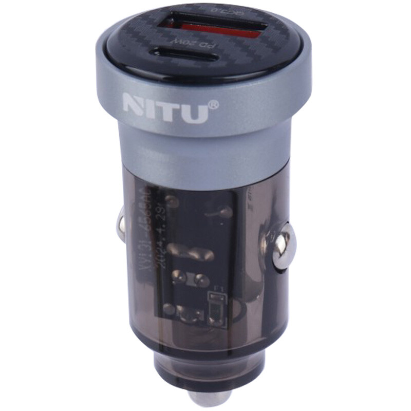 شارژر فندکی فست شارژ Nitu NDC33 3A QC3.0 PD 20W
