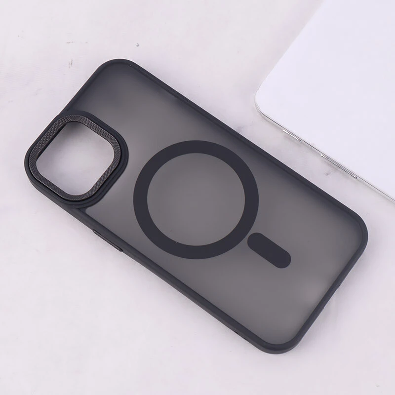 قاب PC مگ سیف آیفون iPhone 13 / 14 پشت مات محافظ لنز متال