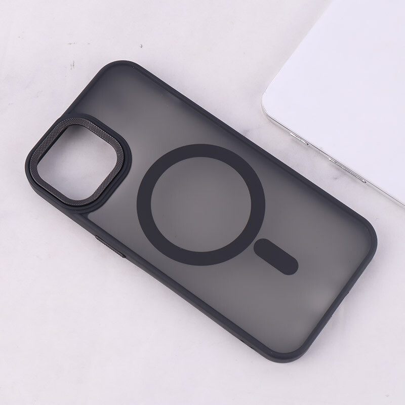 قاب PC مگ سیف آیفون iPhone 13 / 14 پشت مات محافظ لنز متال