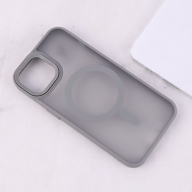 قاب PC مگ سیف آیفون iPhone 13 / 14 پشت مات محافظ لنز متال