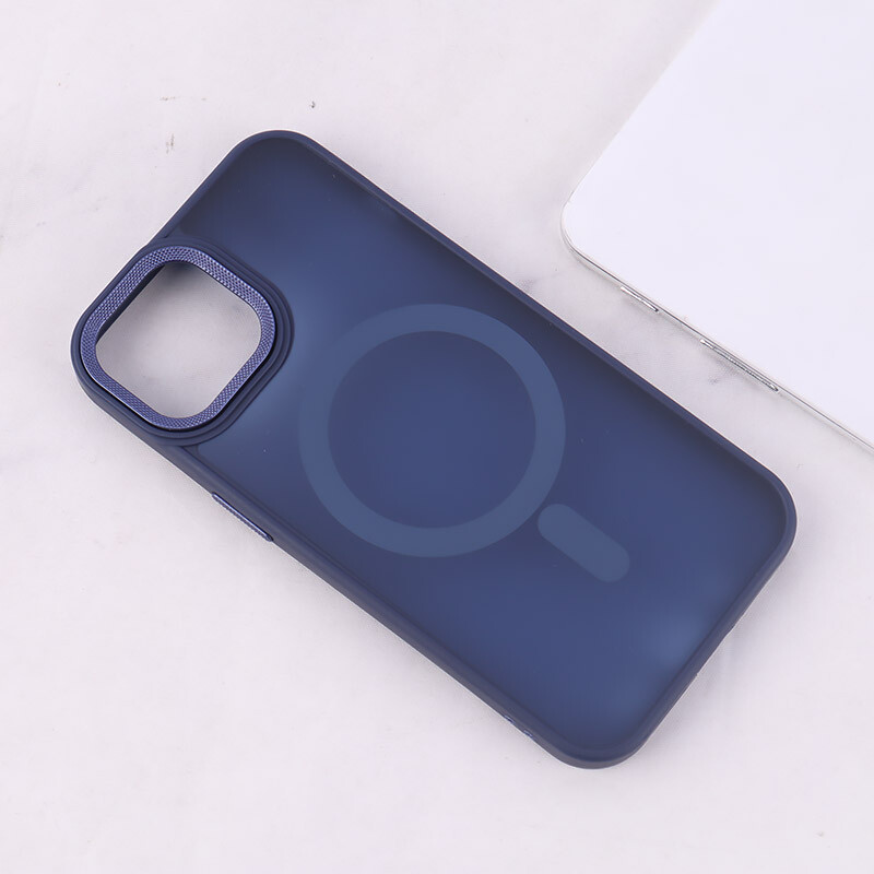 قاب PC مگ سیف آیفون iPhone 13 / 14 پشت مات محافظ لنز متال
